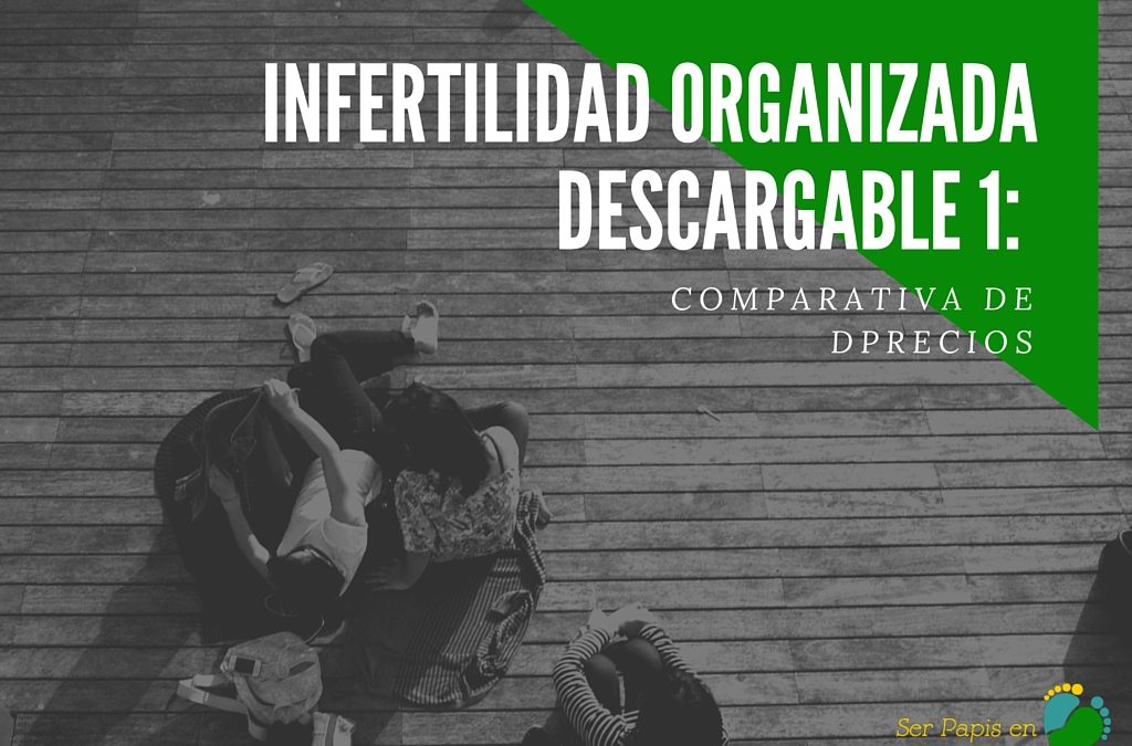 Infertilidad organizada – Descargable 1: Tabla comparativa de precios para tratamientos